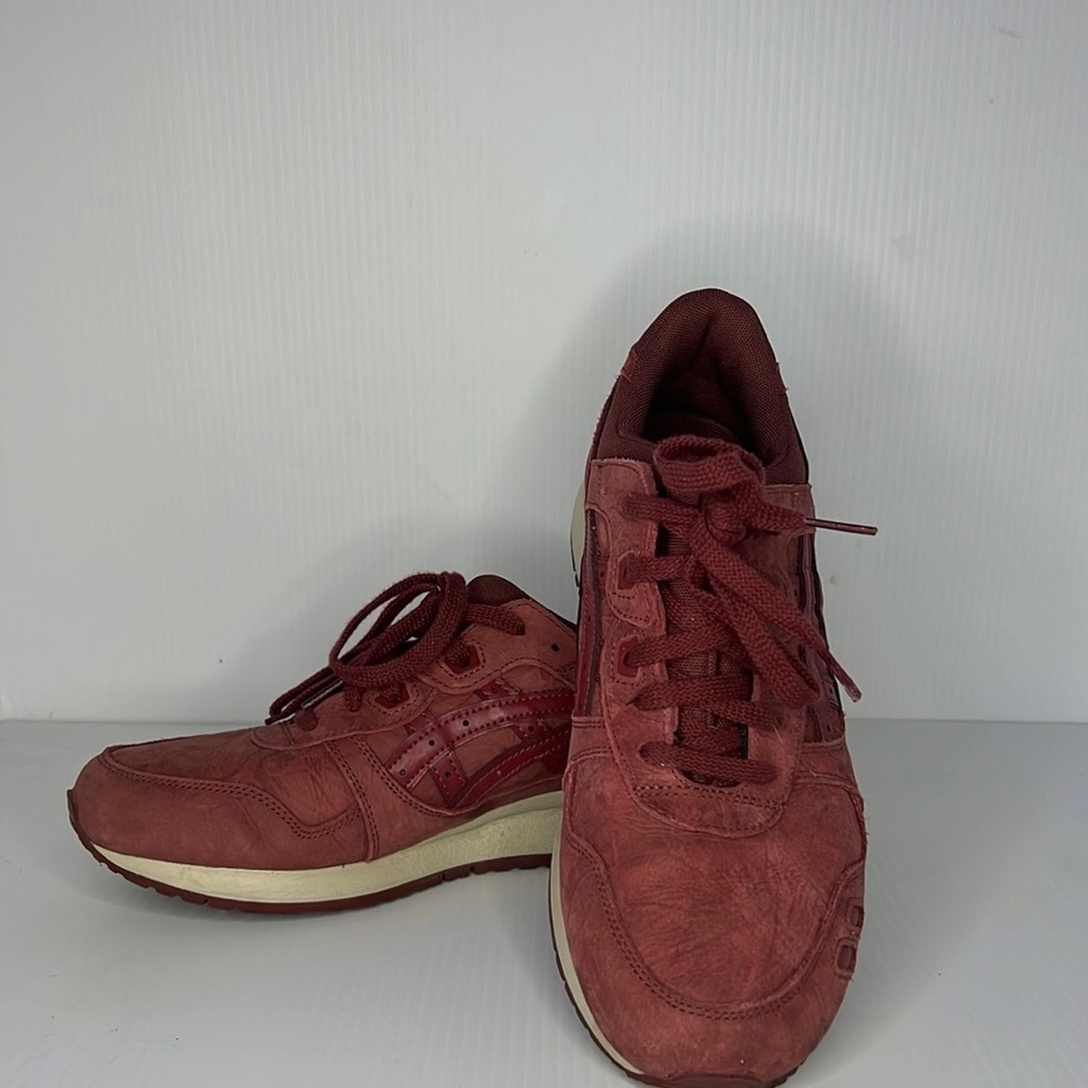 ASICS Maroon shoes